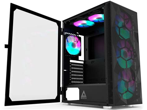 gabinete gamer montech x3 glass - gabinete Montech x3 mesh branco